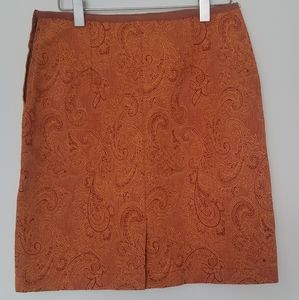 Jacquard pattern skirt